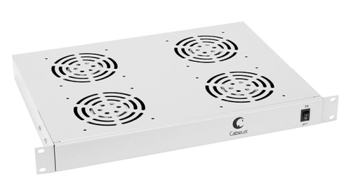 Cabeus JG03 Модуль вентиляторный 19, 4 вентилятора | код 7153c | Cabeus