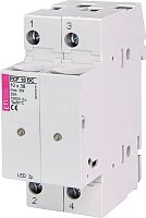 Разъединитель PCF 10 2P LED 25А 1000V DC | код 002550213 | ETI
