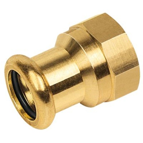 Переходник бронза пресс 15 х 1/2' ВР для медных труб (182701512) | код RG008TFB613D1F | Sanha