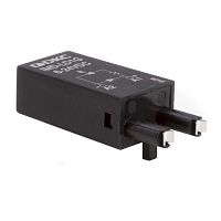 Модуль индикации и защиты, LED зелёный+диод (A1+), 6-24V DC | код IMD-LD1G | DKC