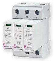 Ограничитель перенапряжения ETITEC M T12 300/12,5 (3+0, 3p, TNC) RC | код 002440534 | ETI