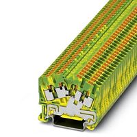 Клемма защитного провода PTS 2,5-QUATTRO-PE | код 3212011 | PHOENIX CONTACT