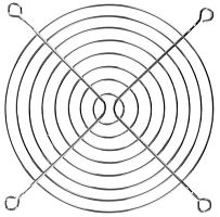 PT0606 Решетка для вентиляторов 60x60 мм., (хромированный сталь) | код PT0606 | Plastim