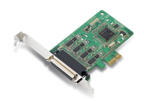 Плата CP-114EL-DB25M 4 Port PCIe Board, w/ DB25M Cable, RS-232/422/485, LowProfile | код 00-06011866 | MOXA Плата CP-114EL-DB25M 4 Port PCIe Board, w/ DB25M Cable, RS-232/422/485, LowProfile | код 00-06011866 | MOXA