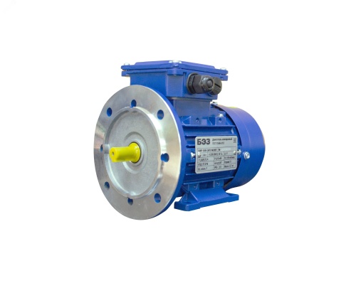 Электродвигатель трехфазный БЭЗ АИР 56A4 (Ал) IM2081 (0,12 кВт/1500 об/мин), корпус алюминий | код 86371 | ТМ БЭЗ