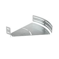 Горизонтальный изменяемый угол СРО 0-45 град 80x400, 2,0мм, цинк-ламель, в комплекте с крепежными элементами необходимыми для монтаж | код SVH840KHDZL | DKC