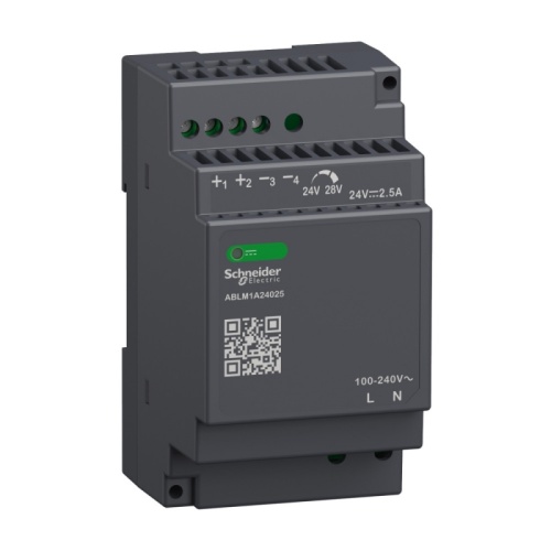 ABL MODICON модульный блок питания 24В, 60Вт | код ABLM1A24025 | SCHNEIDER ELECTRIC ABL MODICON модульный блок питания 24В, 60Вт | код ABLM1A24025 | SCHNEIDER ELECTRIC