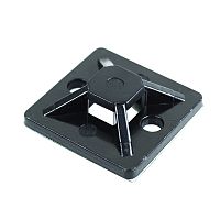 Площадка самоклеящаяся REXANT 30х30 мм, черная, упаковка 100 шт. | код 07-2031 | REXANT