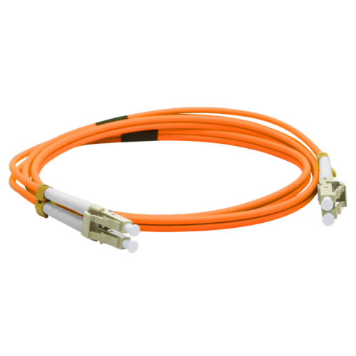 Патч-корд оптический LANMASTER, LSZH, дуплексный, LC/PC-LC/PC, MM 50/125, 20 м | код LAN-2LC-2LC/OM2-20 | LANMASTER