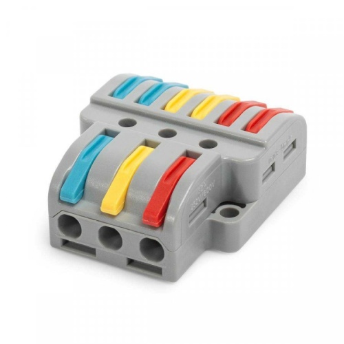 СМК ответвительная сечение 0,08 - 4 мм? 3-проводная 6 выводов серая (20 шт/уп) Промрукав | код PR08.12598 | ПРОМРУКАВ СМК ответвительная сечение 0,08 - 4 мм? 3-проводная 6 выводов серая (20 шт/уп) Промрукав | код PR08.12598 | ПРОМРУКАВ