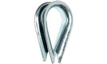 Коуш DIN6899 5мм оцинкованный | код DIN6899-5 | Крепдил