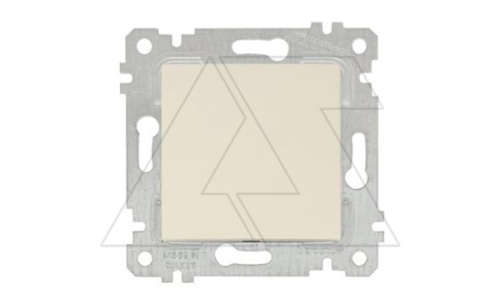 Rita - Выключатель двухполюсный, пруж. зажимы, сл.кость | код 2200-405-0102 | Mutlusan