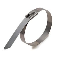 Стяжки кабельные стальные СКС (316) 7,9*400 (100 шт/уп) | код PR08.3973 | ПРОМРУКАВ