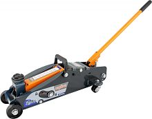 OHT225C Домкрат подкатной 2.5 т. с фиксатором в кейсе, 140-387 мм | код OHT225C | Ombra