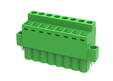 MC-RBF5.08H18C-K Клемма MC, шаг 5.08мм, 18 конт.,зел., шт | код MC-RBF5.08H18C-K | SUPU