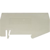 Разделительная пластина, для клемм WKF 1,5 D1/2..., цвет: серый | код 07.312.8453.0 | Wieland