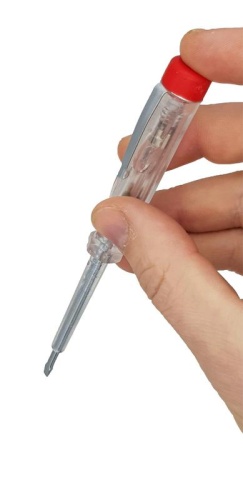 Отвертка тестер напряжения 3,0X0,8X65 220-250 В | код 36130000 | FELO