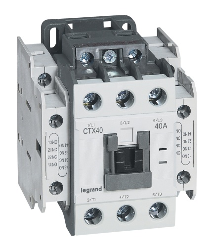 Контактор CTX³ 40 3P 40A (AC-3) 2но2нз ~48В | код 416132 | Legrand