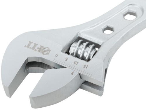 Ключ разводной Классик, шкала, увеличенный захват, прорезиненная ручка 150 мм, 21 мм | код 70151 | FIT фото 6 Ключ разводной Классик, шкала, увеличенный захват, прорезиненная ручка 150 мм, 21 мм | код 70151 | FIT фото 6