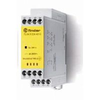 Модульное электромеханическое реле безопасности (реле с принудительным управлением контактами) SIL2, 3NO+1NC 6A, контакты AgSnO2, катушка 230В AC, винтовые клеммы, ширина 22.5мм, степень защиты IP20 | код 7S3482304310 | FINDER