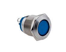 Сигнальная лампа IP67,синяя, 220В AC, MT67-LED220B | код 107370 | MEYERTEC