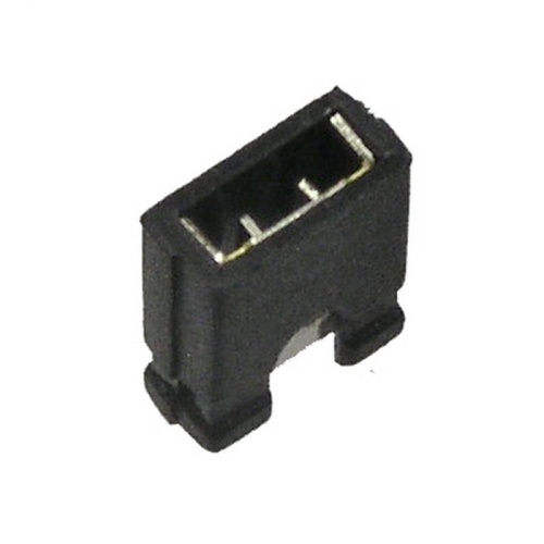 Гнездо для плат 2.54 мм RUICHI MJ-0-B 2.54 мм, 2 контакта | код 61943 | Ruichi