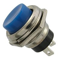 Кнопочный переключатель RUICHI PBS-26B, OFF-ON, синий | код 67319 | Ruichi