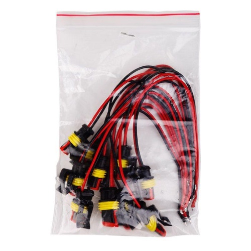 Разъем автомобильный гнездо DJ7021-1. 5-21 провод 20см 16-0312-9 фото 3