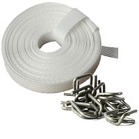 Комплект для фиксации. 1 комплект - 10 пряжек, 10 м. ленты. | код R5RFF010 | DKC