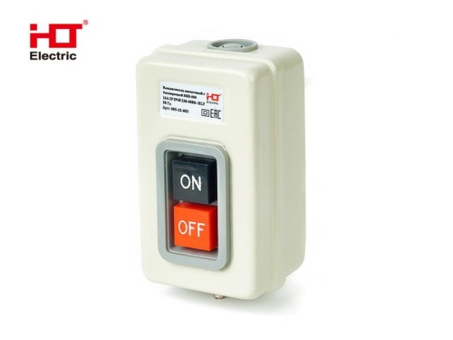 Выключатель кнопочный с блокировкой ВКБ-330 16А 3P IP40 HLT | код 085-23-03 | HLT