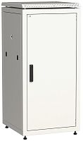 ITK Шкаф сетевой напольный 19" LINEA N 28U 600х800мм металлическая передняя дверь серый | код LN35-28U68-M | IEK