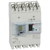 Автоматический выключатель DPX3 160 -  термомагн. расц. - с диф. защ. - 25 кА - 400 В~ - 4П - 100 А | код. 420075 | Legrand 