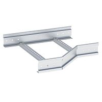 Переходник по ширине правосторонний лестничный усиленный 100х800х400 мм (2 мм) HDZ EKF | код wrltp100x800x400-2-HDZ | EKF