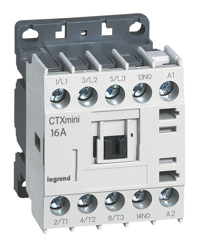 Контактор CTX³ Мини 3P 16A 1нз~415В | код 417079 | Legrand