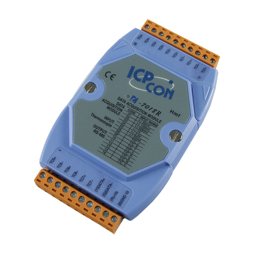 I-7018R CR 8-channel Analog Input Module | код 00-01171552 | ICP DAS