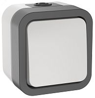 Переключатель 1-кл. ОП TORS 10А IP55 TS201 бел. | код TS-V10-0-10-55-K41 | IEK