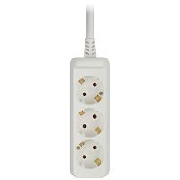 Удлинитель 3х10м с заземл. 16А U-3e-10m ПВС 3х1 ЭРА Б0028373