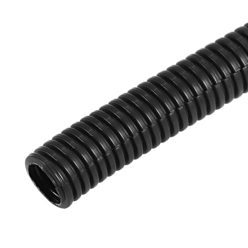 Труба автомобильная гофрированная ПП, 9,8 мм, разрезная, бухта 50 м/уп. | код 15-1050| REXANT