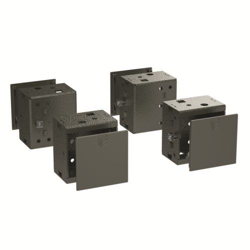 Комплект угловых элементов с пластиковыми заглушками, В =100 мм, 1 кмп =4 шт. | код 306872 | КЭАЗ Комплект угловых элементов с пластиковыми заглушками, В =100 мм, 1 кмп =4 шт. | код 306872 | КЭАЗ