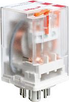 Реле R15-2013-23-1220-WTL, 3CO, 10A(250VAC), 220VDC, мех. инд., тест-кнопка, LED | код 804602 | Relpol