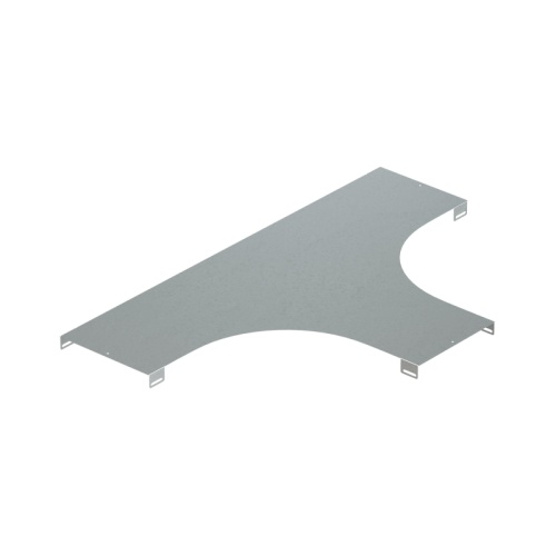 Крышка на Т-ответвитель, осн.300, R=300мм, цинк-ламельная в комплекте с крепежными элементами и соединительными пластинами, необходи | код LK0303KZL | DKC