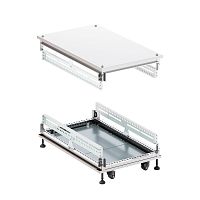 Крыша основание сплошные IT-CQE 600x600, RAL7035 | код RGIT606S | DKC