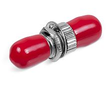 Cabeus ST-ST-MM Проходной соединитель ST-ST, MM(для многомодового кабеля), корпус металл | код 7025c | Cabeus