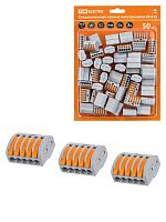 Соединительная клемма СК-415 (2,5мм?) (50 шт/блистер) TDM | код SQ0527-0018 | TDM