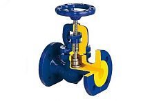 Клапан запорный стальной 215F 40 Ру40 Тмакс 400С фланцевый сальниковый | код 215F040E01 | Zetkama