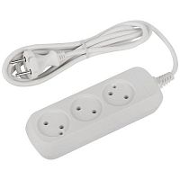 Удлинитель электрический UDL-10-315 Greenline 3 розетки без заземления 1.5м ПВС 2х0.75кв.мм Эра Б0065048