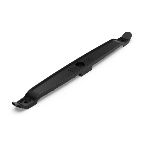 Держатель плоского кабеля двусторонний для прямого монтажа на 12 мест черный (20шт/260шт уп/кор) Промрукав | код PR13.0443 | ПРОМРУКАВ