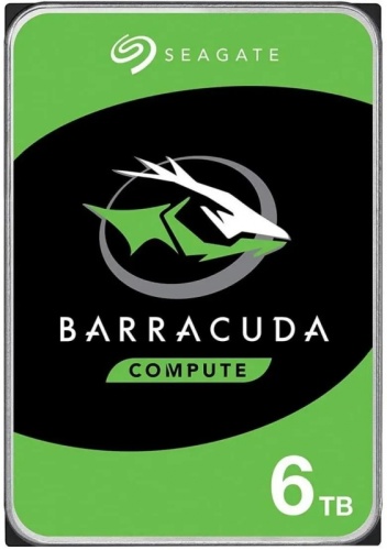 Жесткий диск Seagate SATA-III 6TB ST6000DM003 Desktop Barracuda (5400rpm) 256Mb 3.5 | код 1734217 | Seagate