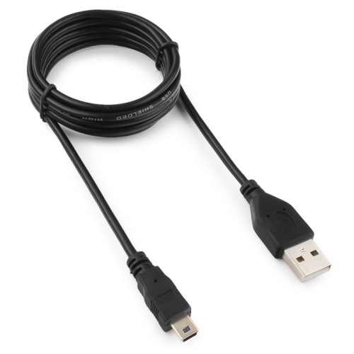 Кабель USB 2.0 Гарнизон GCC-USB2-AM5P-1.8M, AM/miniBM 5P, 1.8м, пакет | код GCC-USB2-AM5P-1.8M | Гарнизон