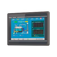 Промышленная операторская панель, диагональ 10.1, 16,77М цветов дисплей TFT, разрешение 1024?600 px, порты: 2 COM, 1 Micro USB, 1 USB, 1 Ethernet | код H1000-T100E | DKC